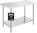 Stainless Steel Prep Table 24 x 48 Inches