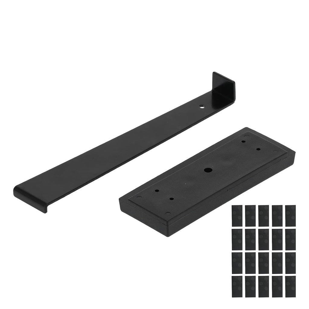 Floor Install Kit, Laminate Wood Flooring Installation Kit, Pull Bar, Black Tapping Block, 20 x Black Spacer, Black