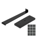 Floor Install Kit, Laminate Wood Flooring Installation Kit, Pull Bar, Black Tapping Block, 20 x Black Spacer, Black