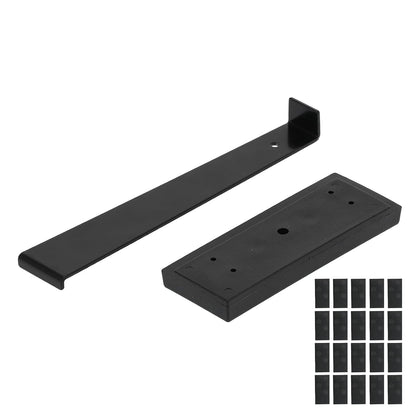 Floor Install Kit, Laminate Wood Flooring Installation Kit, Pull Bar, Black Tapping Block, 20 x Black Spacer, Black