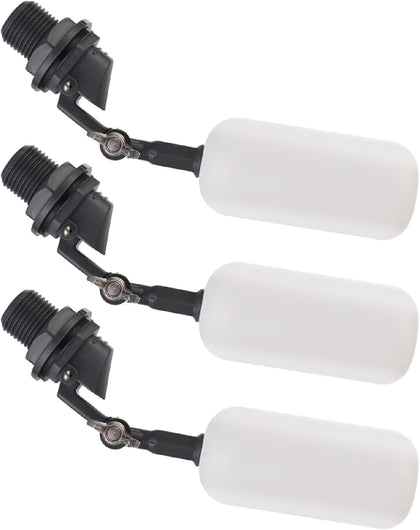 1/2 Inch Float Valves Automatic Water Filler for water trough | Standard 1/2 inch NPT Thread，Adjustable Float Valve