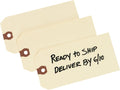 Unstrung Shipping Tags, 11.5 pt. Stock, 5-1/4" x 2-5/8", 1,000 Manila Hang Tags (12306)
