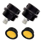 2 Pcs 20mm Air Compressor Silencer Filter, 1/2"Thread Intake Filter Noise Muffler