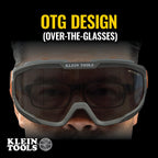 60480 Safety Goggles, Gray Lens