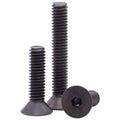 5/16-18 x 3" (20 pcs) Flat Countersunk Head Socket Head Cap Screws, 10.9 Grade Alloy Steel, Black Oxide Finish, Allen Hex Socket Drive, Full Thread, Coarse Thread UNC