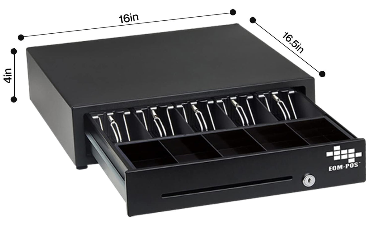 Cash Drawer+Bracket, Receipt Printer, for Square Stand and Register