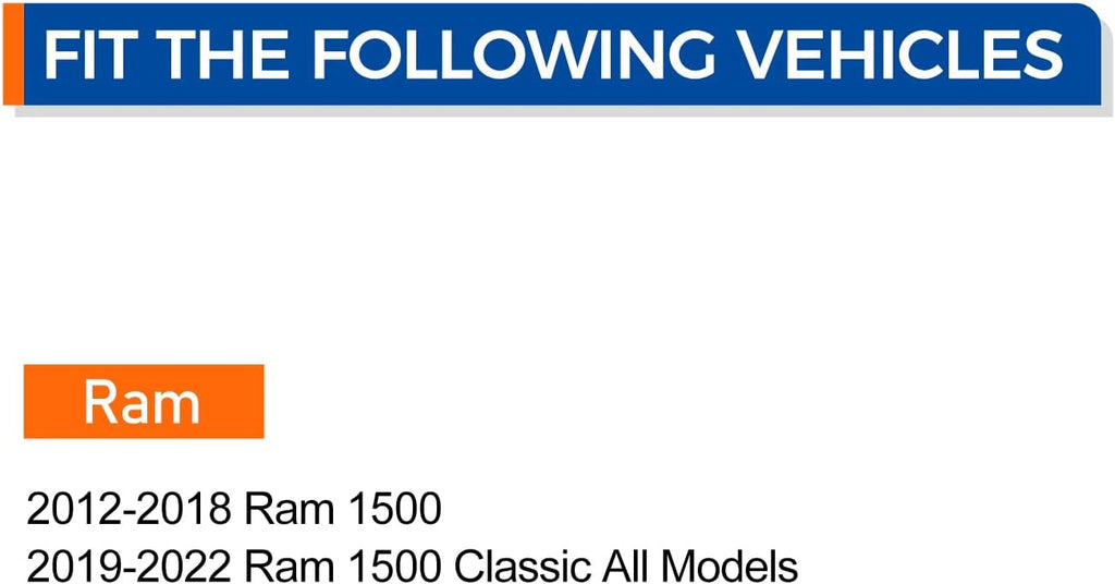 PAROD 515151 Front Wheel Hub for Ram 1500, Ram 1500 Classic ABS 5-Lug