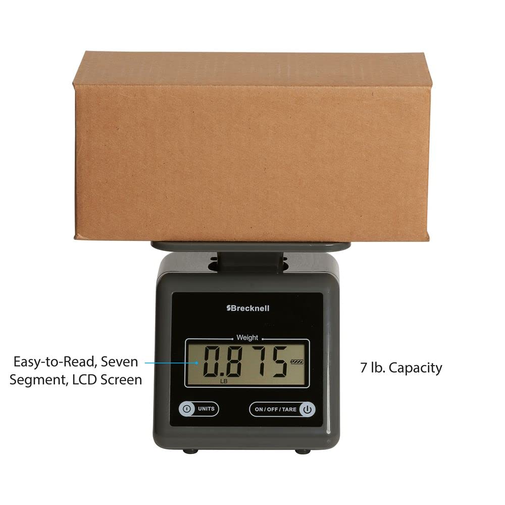 PS7, Electronic Postal Scale, 7 lb x 0.002 lb