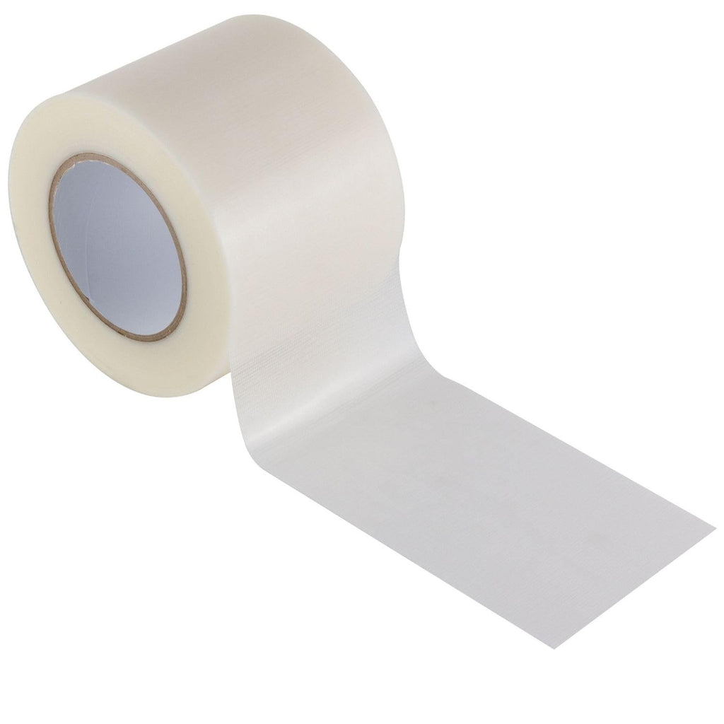 Clear Duct Tape, 4 in x 55 yd (164 ft), Heavy Duty Waterproof Repair