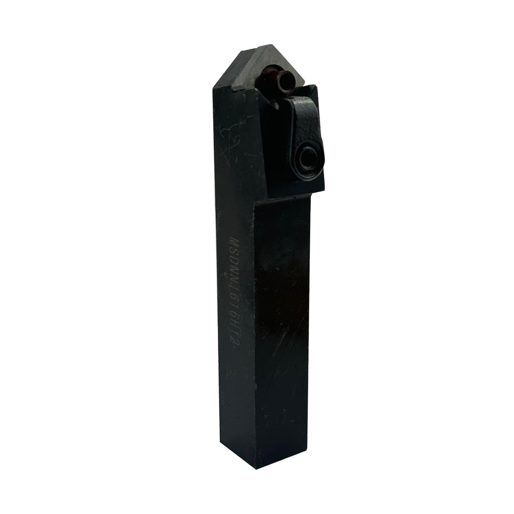 MSDNN616H12 CNC Turning Tool Holder, Solid, 20mm, 25mm, Tungsten Carbide Blade, Milling Tool, External Turning Tool, with 10-Piece Tungsten Carbide Blade SNMG120408 (MSDNN1616H12+SNMG120408-MA)