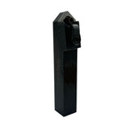 MSDNN616H12 CNC Turning Tool Holder, Solid, 20mm, 25mm, Tungsten Carbide Blade, Milling Tool, External Turning Tool, with 10-Piece Tungsten Carbide Blade SNMG120408 (MSDNN1616H12+SNMG120408-MA)