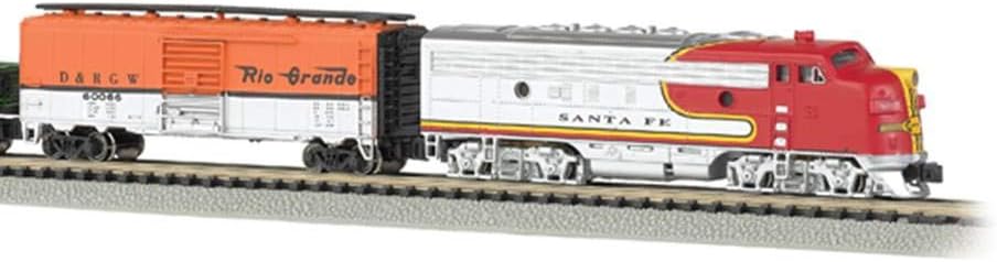 Trains - Super Chief Ready To Run Electric Train Set - N Scale