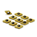 OSCARBIDE Carbide Insert DCMT11T304/DCMT32.51 Turning Inserts 10Pcs