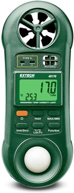 Extech 45170 4-in-1 Environmental Meter, Anemometer and Light