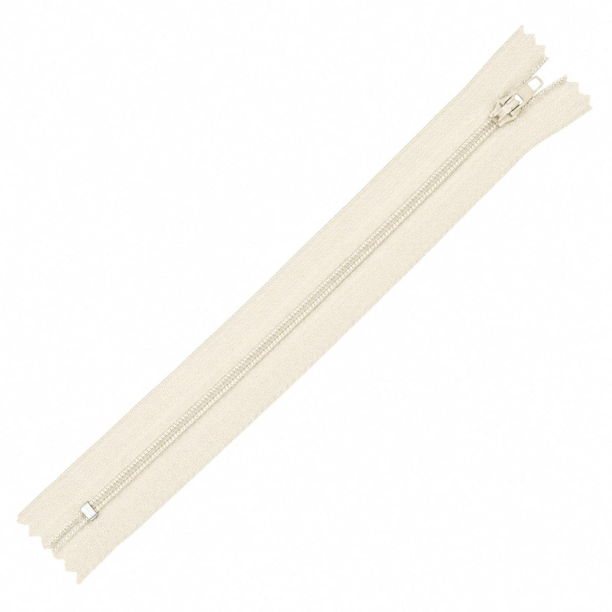 80 PCs Cream Closed-End 14 Inches Nylon Zippers for Sewing