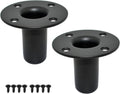 Speaker Stand Top Hat, 4.13"x3.29", All Metal, 2 Packs | One-piece construction, Speaker Cabinet Pole Mount，PA/DJ