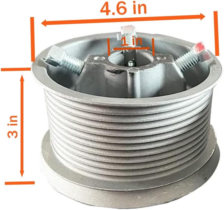 Garage Door Cable Drums Replacement for up to 12' High Door, Standard Lift, 400-12 one Pair (Left and Right)