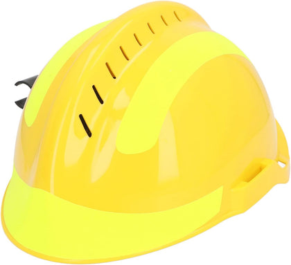 Safety Helmets, Ventilated and Adjustable Fit Vented Hard Hat, Rescue Helmet with Ventilation Holes and Size