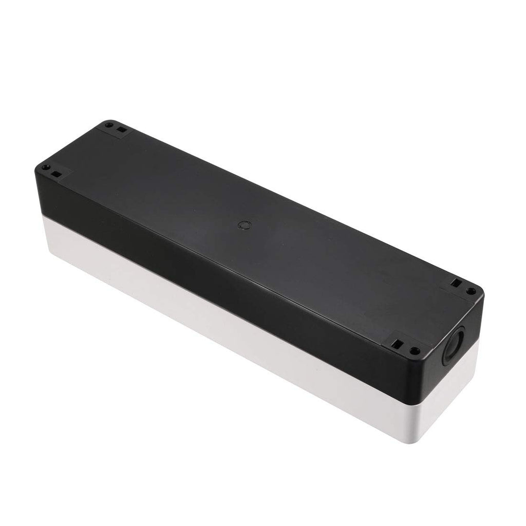 uxcell Push Button Switch Control Station Box 22mm 6 Button Hole Waterproof White and Black
