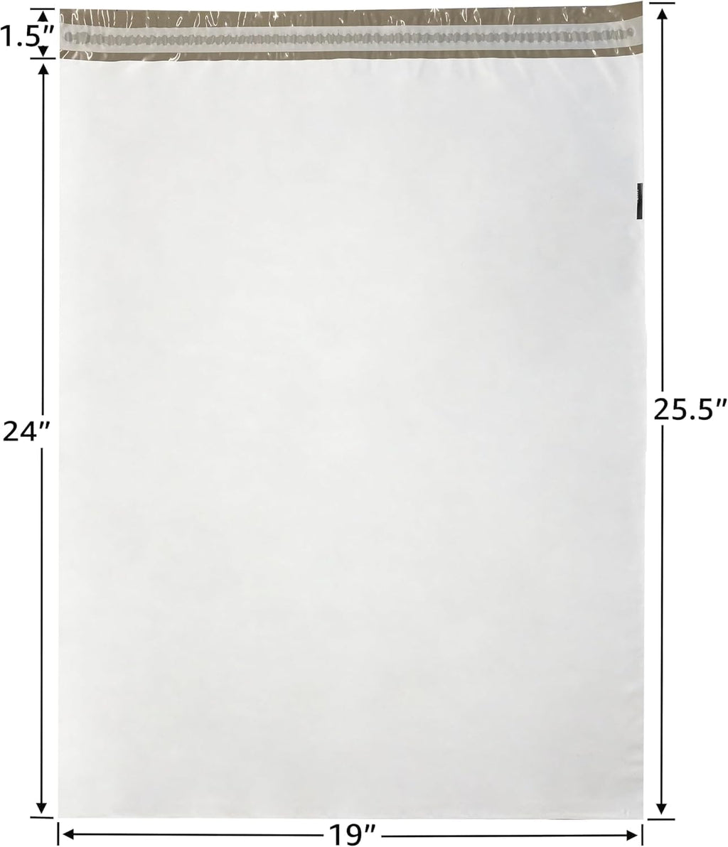 Poly Mailers 19x24 Inch 300 Pack Self Self Adhesive Shipping Bags for Clothing Poly Package Bags Waterproof