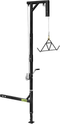 Truck Hitch Game Hoist Kit with Winch and Gambrel, 400 lb Capacity | Hunting Game Skinning and Cleaning Accessory