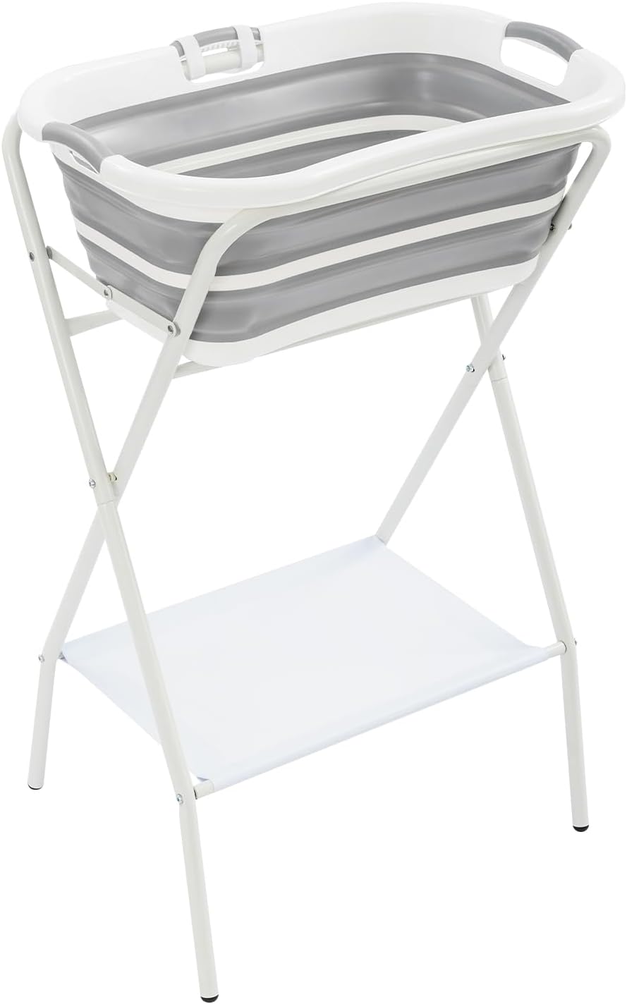 Dog Bathtub 110lbs Foldable Portable Elevated Dog Washing Station