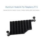 Waveshare Aluminum Heatsink for Raspberry Pi 5, with Thermal Pads and Spring-Loaded Push Pins