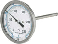 ASHCROFT Dial Thermometer,50 to 550 deg. F 30EI60R