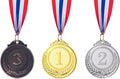 Gold Silver Bronze Award Medals-Winner Medals Gold Silver Bronze Prizes for Competitions, Party, 2 Inches
