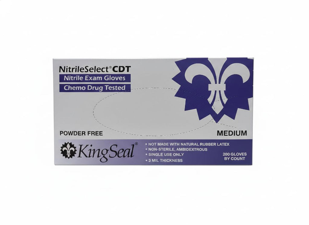 NitrileSelect Nitrile Exam Gloves, 3 MIL - Medium