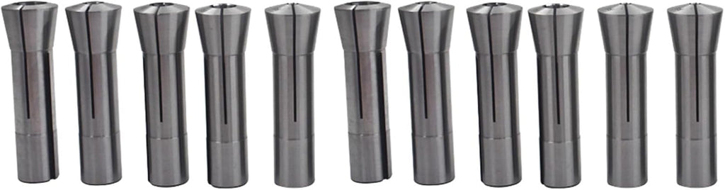 High Accuracy 11 Pcs R8 Collet Set 1/8-3/4 Inch