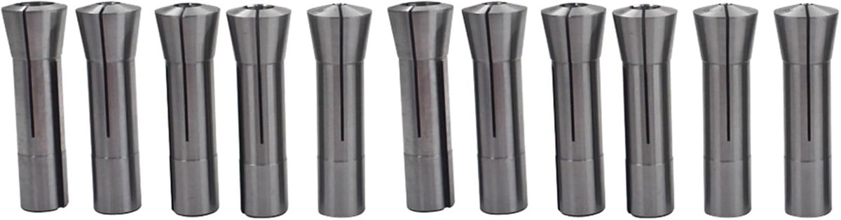 High Accuracy 11 Pcs R8 Collet Set 1/8-3/4 Inch