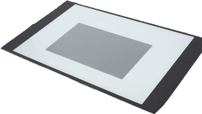 Whirlpool WPW10409945 Genuine OEM Range Oven Door Outer Panel, White Replacement Part - Replaces W10409945