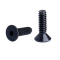 #6-32 X 1/2" Flat Head Socket Cap Screws 10.9 Grade Carbon Steel