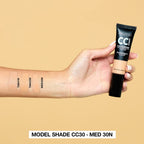 Full-Coverage Color Correction CC Cream, Med 30N