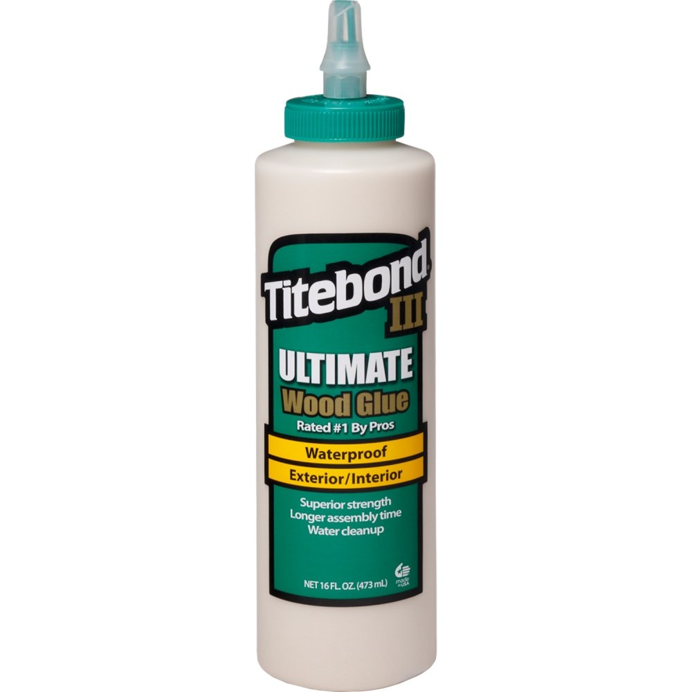 III Ultimate Wood Glue, 16-Ounces #1414 & FastCap Glu-Bot Woodworkers Glue Bottle (16 Ounces)