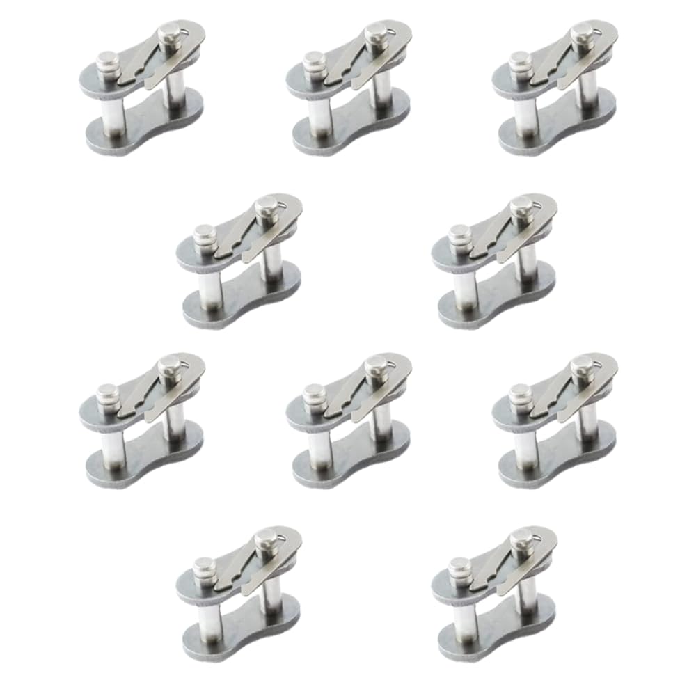 PGN #41SS Stainless Steel Roller Chain Connecting Links (10 Pack)