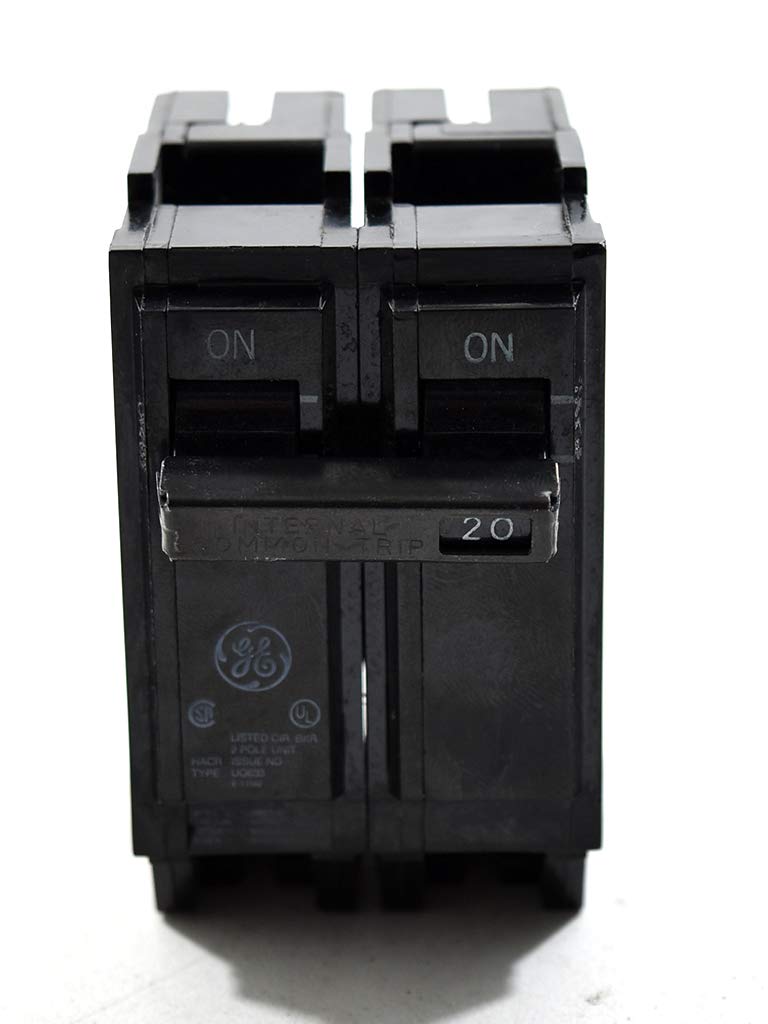 General Electric THQL2120 Circuit Breaker 1/pkg 20A 240V 2P