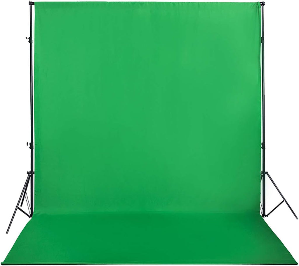 Green Screen Backdrop 6x9ft Photo Backdrop Chromakey Muslin Portrait Green Backdrop for PS Keying/Video