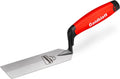 RED Margin Trowel, 5" x 2" Upgraded Ground Blade | Professional Masonry Tools, Heavy Duty One-Piece Forging, Premium