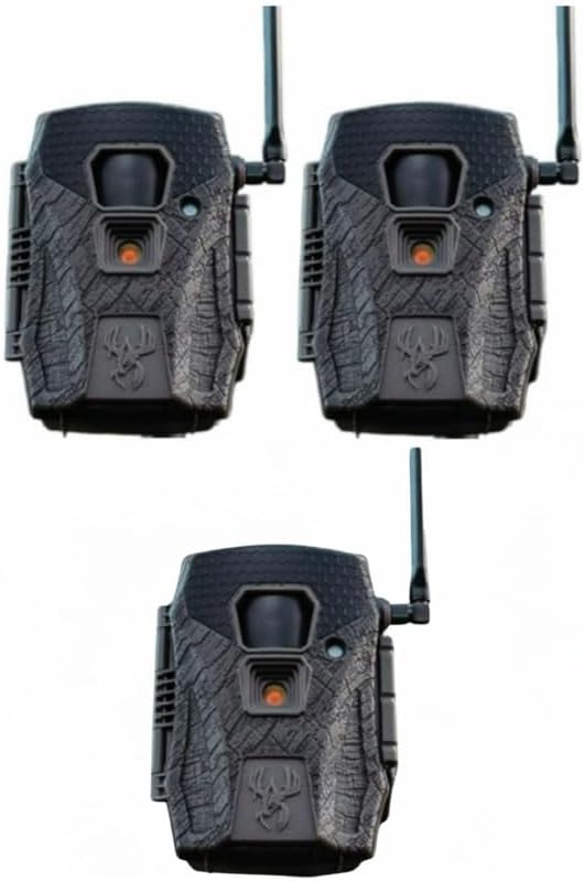 Terra XT 2.0 Cellular Trail Camera 24MP 720P Video 3 Pack Outdoor Security Camera | Video (3-Pack), Powered by an