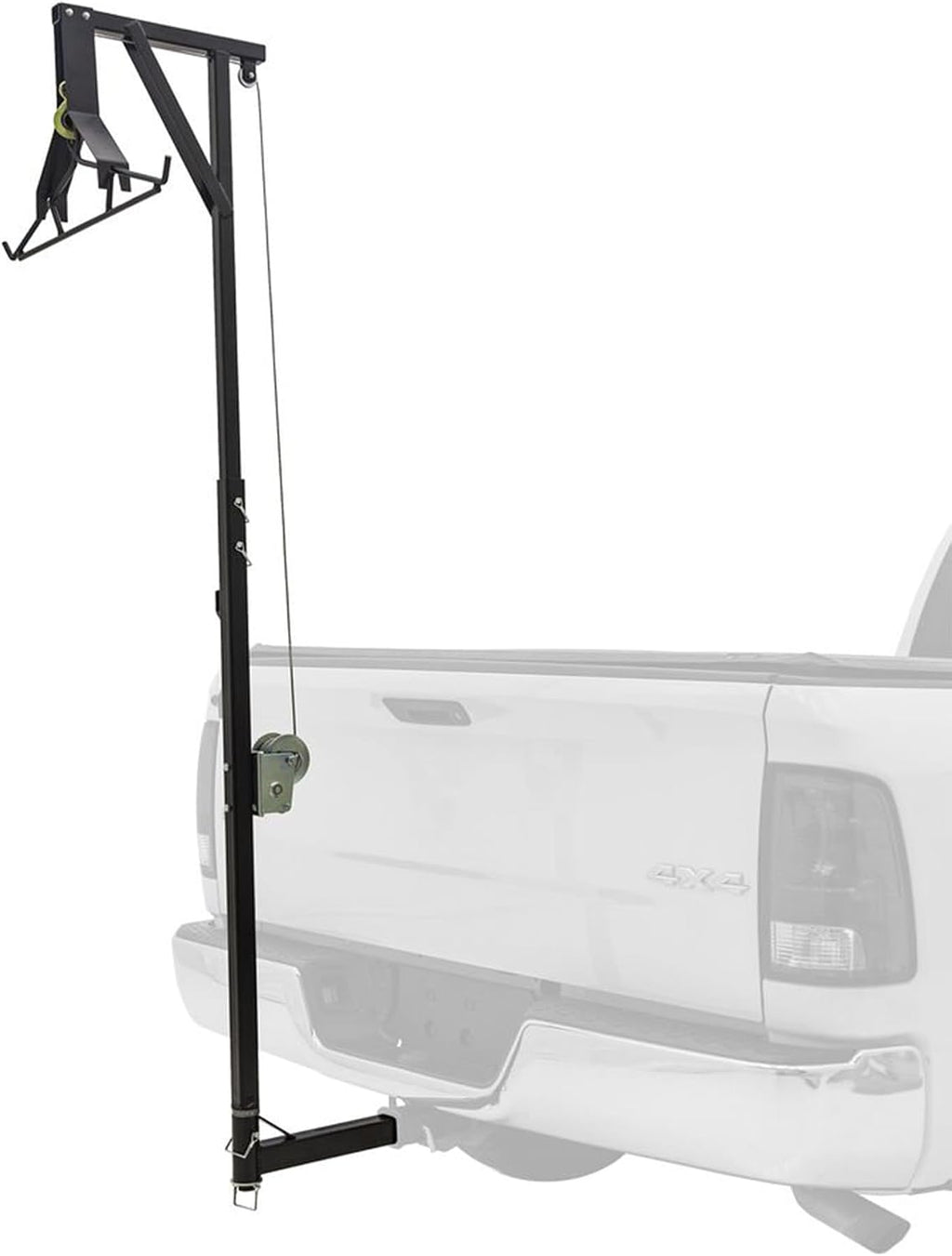Steel Hitch-Mounted Deer Hoist with Gambrel