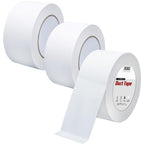 3 Pack White Duct Tape Heavy Duty Waterproof 60 Yards x 2 Inch Total