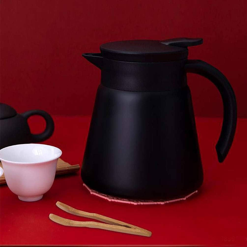 Thermal Coffee Carafe Tea Pot 20 Oz Stainless Steel Insulation Pot Double Wall Vacuum Insulated Coffee Water &