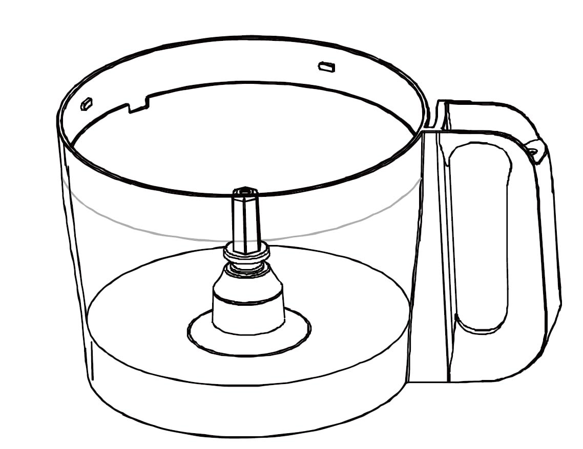 Bowl for Facelle E01 Food Processor