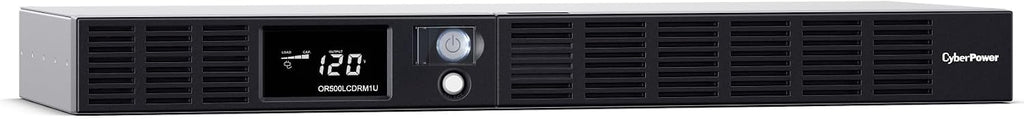 OR500LCDRM1U Smart App LCD UPS Battery Backup and Surge Protector, 500VA/300W, 6 Outlets, AVR, 1U Rackmount, UL