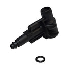 Black Inlet Nozzle & Seal Ring For Brew Unit Group compatible with Philips Espresso Coffee Machine