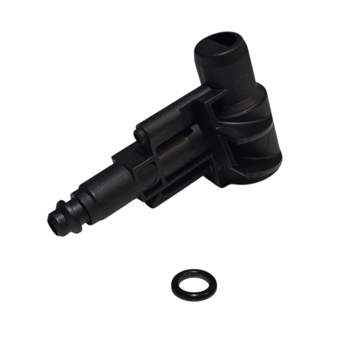 Black Inlet Nozzle & Seal Ring For Brew Unit Group compatible with Philips Espresso Coffee Machine