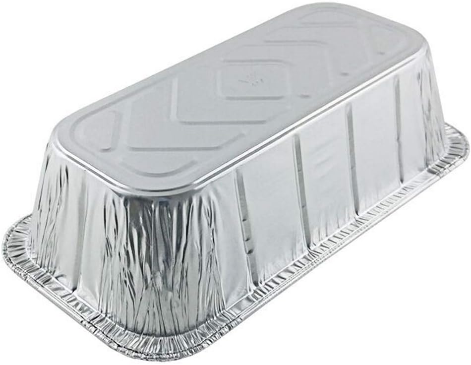 Third 1/3 Size Deep Disposable Steam Table Aluminum Pan Tray -(Pack of 50)
