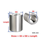 1pcs ID26/27/28/30mm L5-80mm GCR15 Bearing Steel Bushing(26x32x15mm)